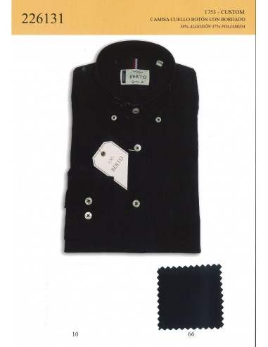 226131-1753-66 Camisa Custom Elastano...