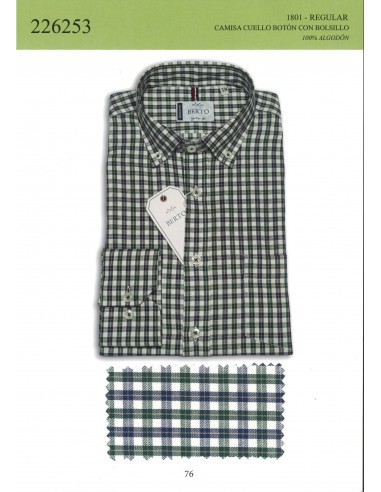 226253-1801-76 Camisa Regular Viella...