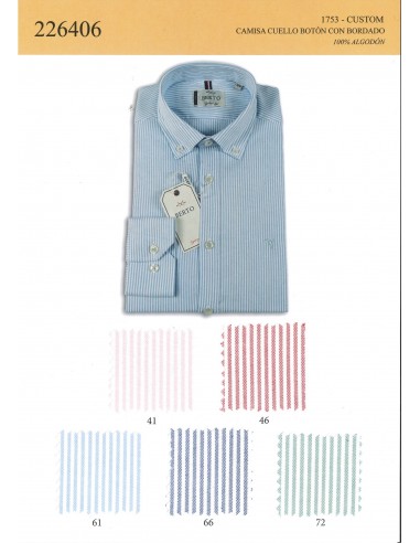 226406-1753-72 Camisa Custom Raya...