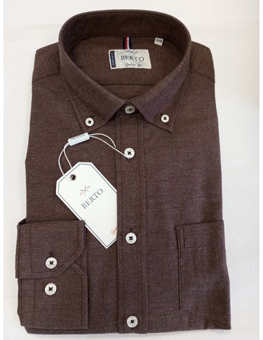 226272-1801-80 Camisa Regular Marron...